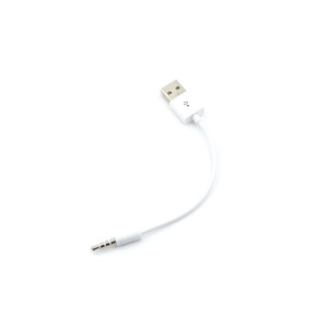 OEM 3.5mm Jack <strong>AUX</strong> to USB 2.0 Charger Data Sync Audio <strong>Adapter</strong> Cable for Apple <strong>IPod</strong> Shuffle 3rd 4th 5th 6th Gen MP3 MP4 Player - Product Image 1