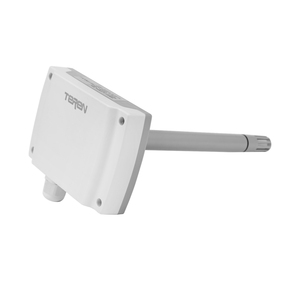 Transdutor transmissor de temperatura e umidade RS485 Modbus montado em duto
