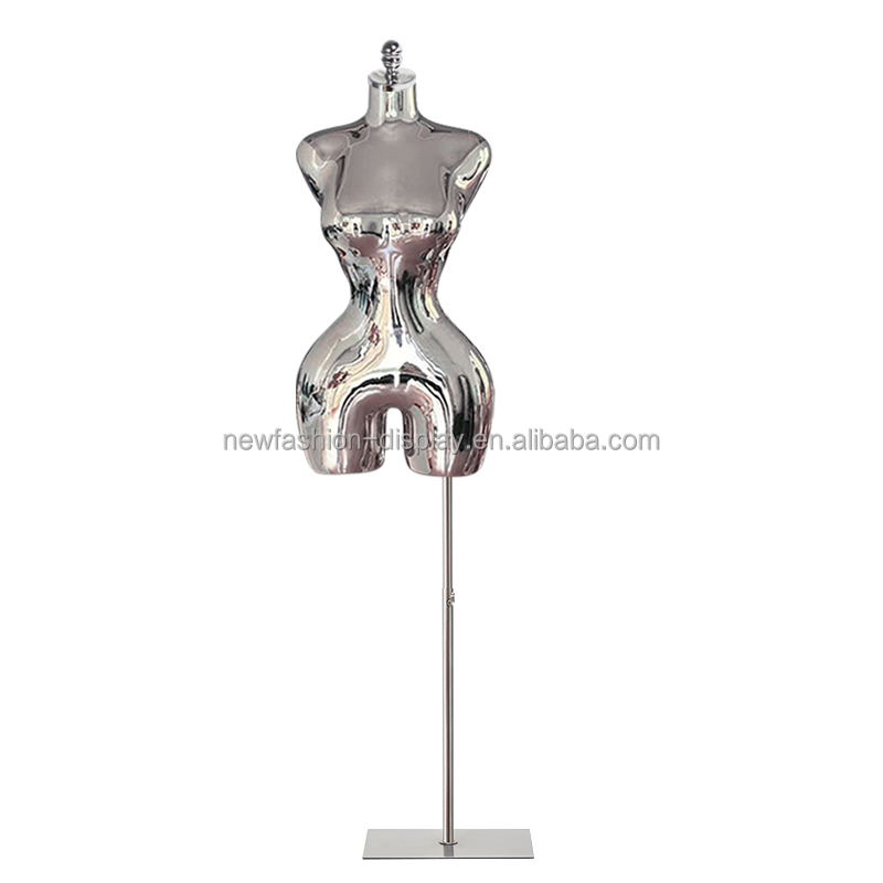 Espejo plateado, base plana