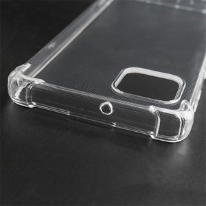 Clear Shockproof Phone Case for Sharp AQUOS Sense6 Four Corners Transparent Soft TPU Mobile <strong>Cover</strong> - Product Image 5
