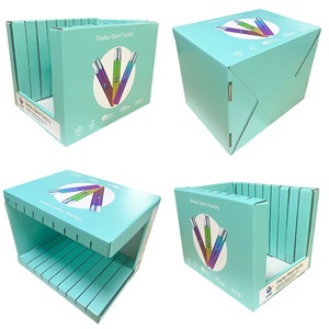 <strong>Custom</strong> <strong>Boxes</strong> With logo Retail Full Color <strong>Printed</strong> Pop Template Snacks Cardboard <strong>Display</strong> Box <strong>Counter</strong> Customized Paper <strong>Display</strong> Box - Product Image 3
