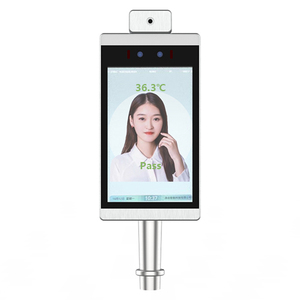 Drahtloser 8-Zoll-Touchscreen-Gesichtserkennungsleser Eingebauter Kartenleser 13,56 MHz Zugangs kontroll system - Product Image 3