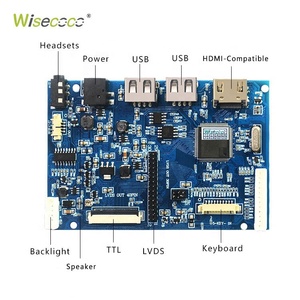 Placa controladora Universal Lvds LCD, 1920x1080, multifunción, con Control remoto inalámbrico - Product Image 6