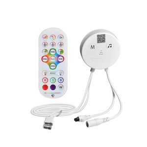 Новая частная модель фабрики для Bluetooth пульт дистанционного управления RGB светодиодный диммер для воспроизведения музыки, светодиодный контроллер - Product Image 4