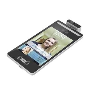 Zugangs kontroll terminal für die Gesichts erkennung der Wärme bild kamera mit Temperatur tests canner und QR-Code-Scanner mit digitalem EU-Zertifikat - Product Image 1