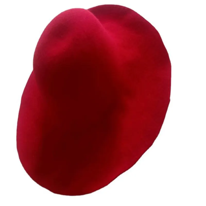 Cappelli all'ingrosso di alta qualità feltro corpo 100% feltro di lana cappello per fare cappelli