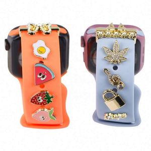 New Arrival I Watch Decorative Charm for Watch Band Bracelet Metal <strong>Leg</strong> Decorative for Watch Sport Strap Ornament Accessories