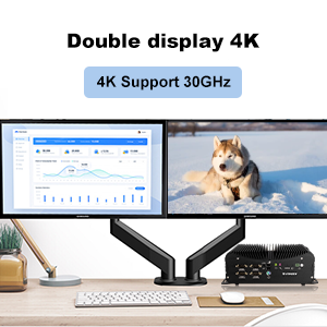 Dual 2,5G red 11th Gen Core i7 /i5 procesador 1165G7 mini computadora sin ventilador 24V DC 6xCOM mini PC integrado módulo 3G/4G