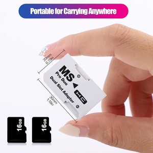 Microsd Micro SDHC Adapter Duo Pro Memory Stick Chuyển Đổi Cho PSP 1000 2000 3000 Kép Khe Cắm Adapter - Product Image 3