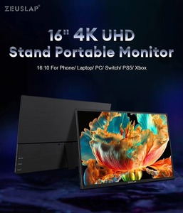 高価値ポータブル<span class=keywords><strong>LCD</strong></span>コンピューターPCZEUSLAP 16 "4K 3840*2400PミニPCラップトップスイッチ用トラベルディスプレイゲーミングモニターps4ps5