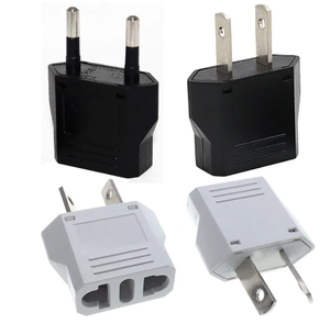 European to American USA Outlet <strong>Plug</strong> Adapter Type E/F to Type a Socket Converter - Product Image 1