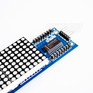 MAX7219 Dot Matrix Module Mikro controller 4 in einem Display mit 5P-Leitung - Product Image 4
