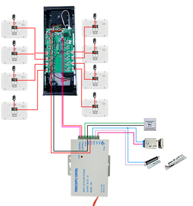 Sistema doméstico Intercomunicador de 2 vías 7 pulgadas Wifi Videoportero Teléfono 4 Sistema de intercomunicación con cable para cámara de timbre de apartamento múltiple - Product Image 2