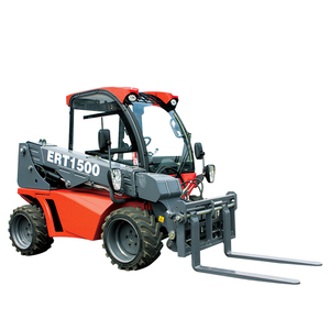 Everun ERT1500 CE批准的紧凑型远程搬运机柴油小型前端铰接式伸缩式微型轮式装载机 - Product Image 1