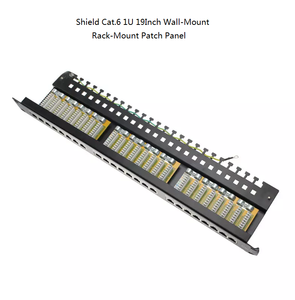 网络接线板FTP CAT5E CAT6面板RJ45母连接器接线板 - Product Image 4