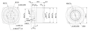 CSF Series Mini Harmonic <strong>Reducer</strong> Gearbox Robotics Automation Equipment Small Harmonic <strong>Reducer</strong> - Product Image 3