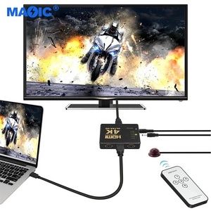 Equipo de Audio y vídeo OEM 4k, conmutador de salida 5 en 1, hdmi 5x1, interruptor hdmi 5 puertos con control remoto IR - Product Image 6
