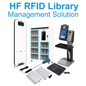 Estación DE TRABAJO LF/UHF, lector de puerta de enlace de seguridad con etiquetas RFID, máquina prestamista de libros, Sistema de Gestión de biblioteca inteligente RFID con desarrollo de SDK - Product Image 2