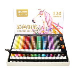 <strong>Art</strong> Supplies <strong>120</strong> Colored Pencil Set for Artists Featuring 'oil Soft Series' Core for Expert Layering, Blending and Shading - Product Image 1