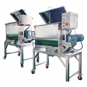 Preço de fábrica Horizontal Dupla Fita Helicoidal Pó Misturador Misturador Misturador De Cimento Indústria com as Linhas De Produção