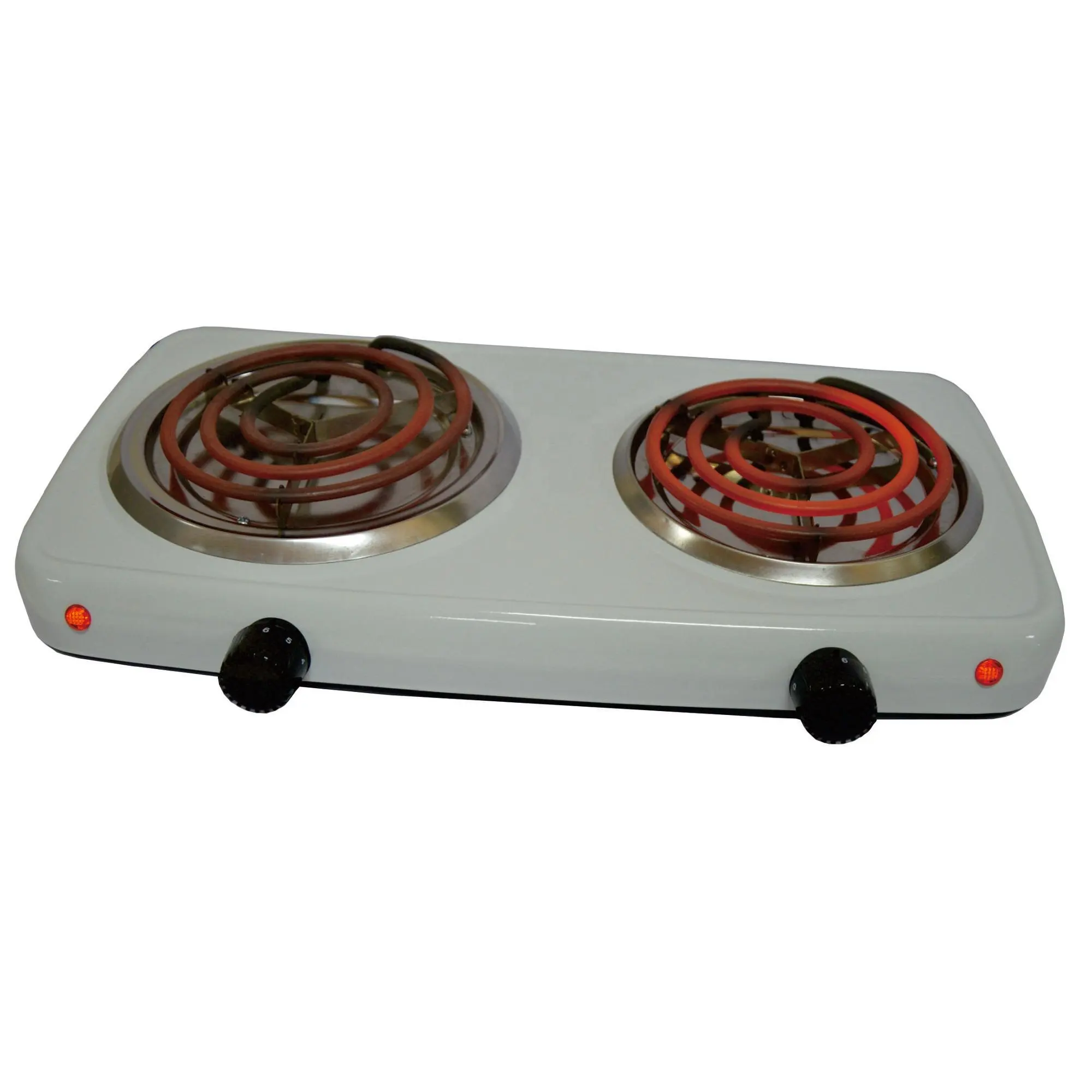 Hotplate Electric Double Burner Coil Spiral Tubes Good Electric Stove Hot Plate