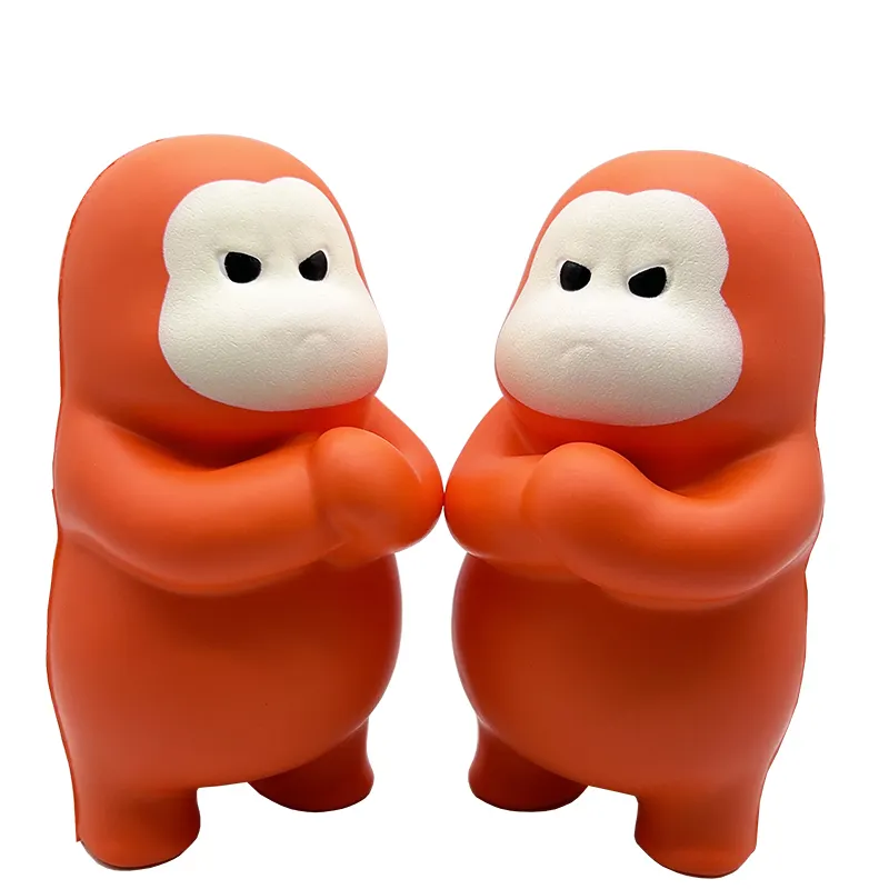 Personagem De Desenhos Animados Personalizados Soft PU Brinquedo Anti Stress Squeeze Slow Rising PU Brinquedos