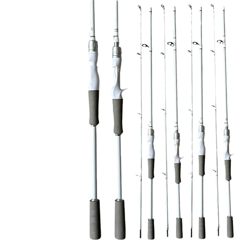 White straight handle