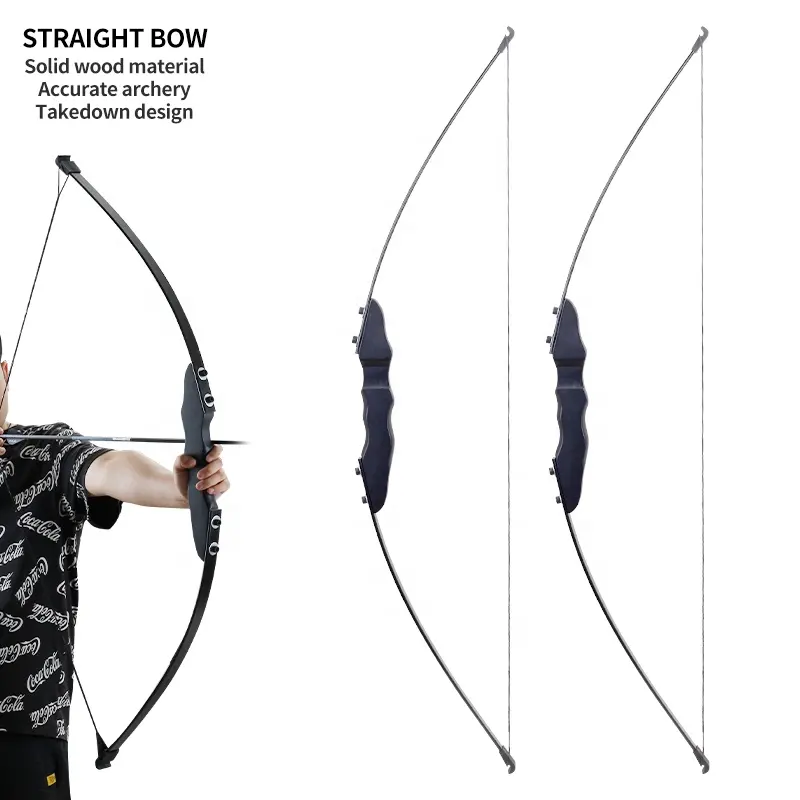 Takedown Recurve คันธนู30ปอนด์สำหรับฝึกม้าม้าทำจากไม้ฝึกซ้อมแบบดั้งเดิมอุปกรณ์สำหรับผู้ใหญ่