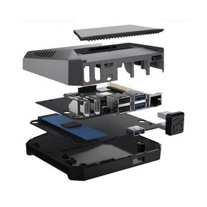 Raspberry Pi4モデルB用のArgonOneM.2アルミニウム合金ケースクーラーエンクロージャー - Product Image 4
