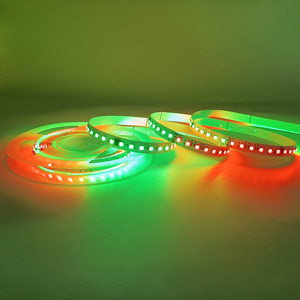 10mm 120LED DC24V 10 pixel WS2818 TM1934 indirizzabile RGB LED striscia per grandi progetti di illuminazione programmabili - Product Image 2