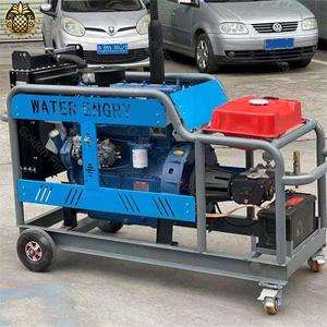 Yüksek basınçlı temizlik ekipmanları-500/600/800 Bar benzin/dizel büyük akış su jeti sprey kumlama makinesi. - Product Image 5