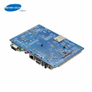 Braccio della scheda madre Itx con 1 * RTL8211F GbE 1 * WIFI/modulo bluetooth dc 12v 8 * rs232/485 1 * CTP 9 * USB 1 * SPK 1 * TTL 1 * CAN 1 * IrDA - Product Image 3