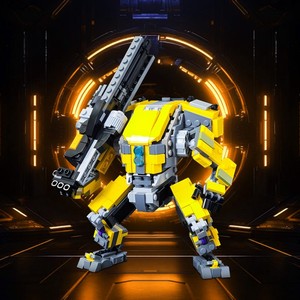 Funbuild Creative MOC-207291 <strong>Legion</strong> Prime Class Titan Mech Model Building Block Set Game Figure Mecha Robot Brick <strong>Toy</strong>