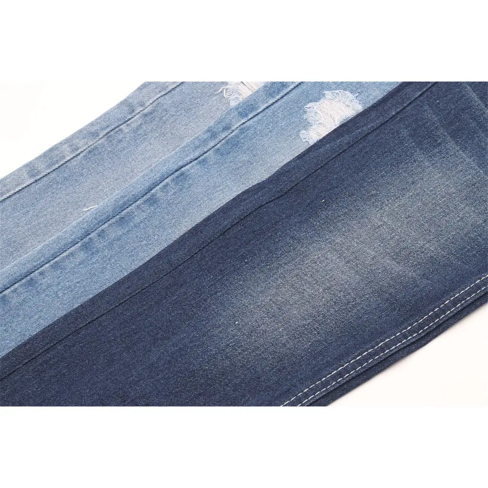 Tessuto jeans denim boyfriend Levi 11oz 10 * 7RHT twill blu scuro rigido senza tessuto elasticizzato per jeans