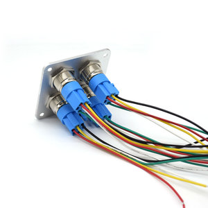 Panel saklar Rocker LED 12v-24v, 4pin logam tombol tekan untuk mobil perahu Marins truk RV untuk mobil perahu laut truk RV - Product Image 3