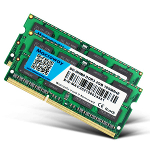 Memoria RAM para ordenador portátil, dispositivo de alta compatibilidad, 1600MHz, DDR3, PC3, 4GB, SO-DIMM, no ECC, sin pulir - Product Image 1