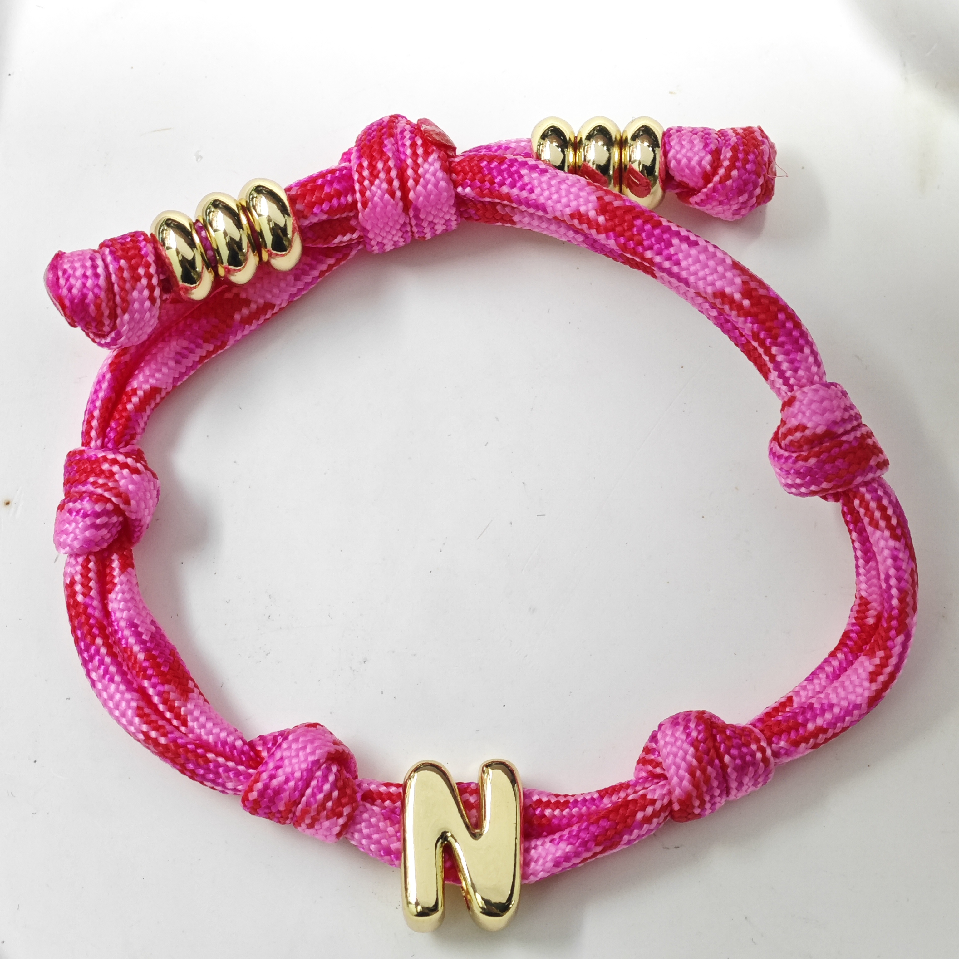 Pink Rope Bracelet