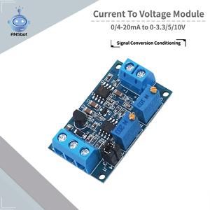 Módulo de corriente a voltaje RNSbot 0-20mA/4-20mA a 0-3,3 V 5V 10V Módulos convertidores de señal de transmisor de voltaje - Product Image 6