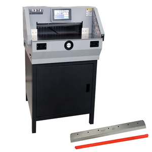 FRONT H490T Electric Paper Cutter <strong>With</strong> 100groups X 96 <strong>Steps</strong> <strong>Program</strong> 490*490mm Size 60mm Cutthickness <strong>with</strong> <strong>7</strong> Inch Touch Screen - Product Image 1