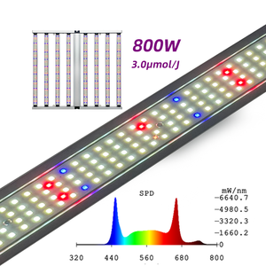 אנדי מגה מפעל העליון הוביל לגדול אור lm301h evo lm281b + בר ספקטרום מלא לגדול 800w עבור צמחים תות שדה - Product Image 2