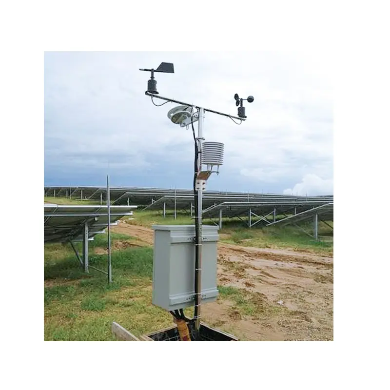 Беспроводная Автоматическая уличная Метеостанция RIKA RK900-01 Professional с Wi-Fi для солнечной панели