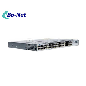 מקורי בשימוש WS-C3750X-48PF-E 48 יציאה מלא poe gigabit <span class=keywords><strong>ethernet</strong></span> מתגים עם dual1100w