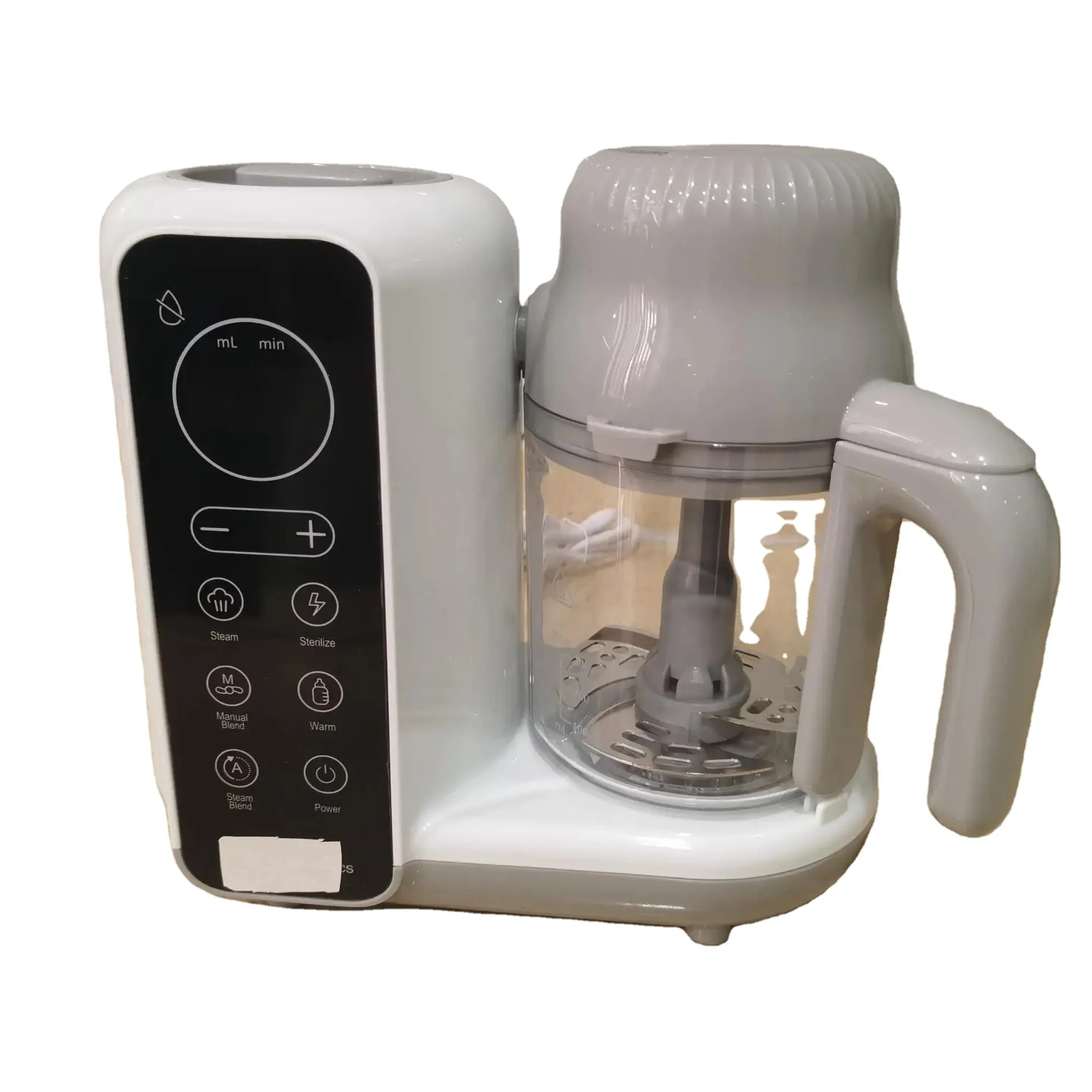 Haushalt Küche 7-in-1 Multifunktion 300 ml Tasse Dampfmischung Babynahrung Heizung 30 Minuten elektrische weiche Babynahrung Prozessor