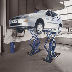 Elevador de coche de 4 postes con cambiador de neumáticos Balanceador de ruedas Equipo de alineación de ruedas 3D Juego completo para talleres de automóviles