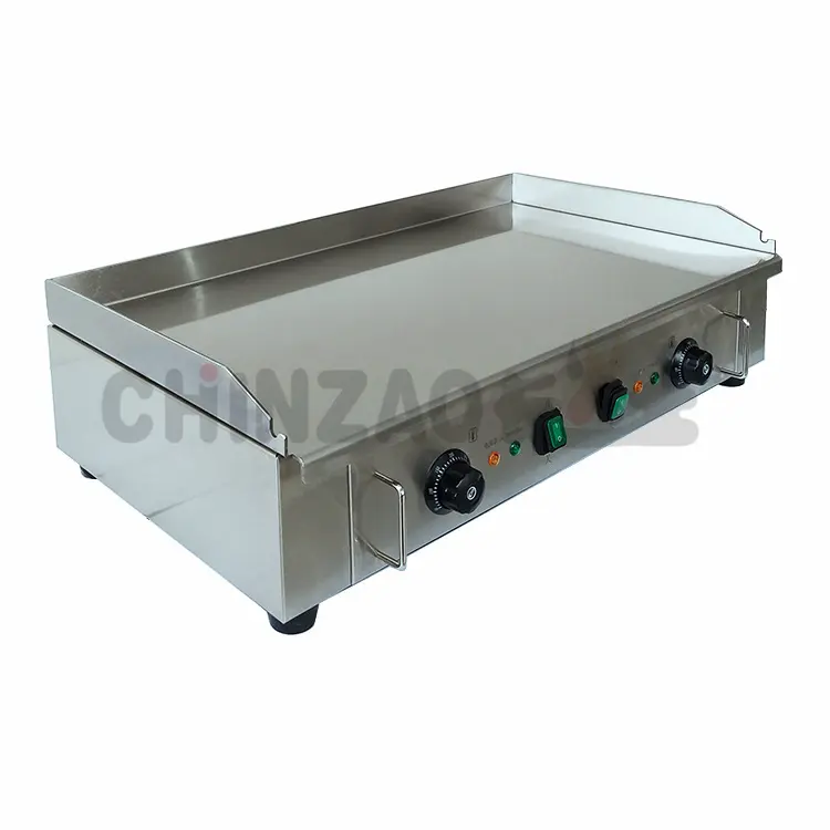 New European Design Electric Griddle All Stainless Steel Range Griddle Commercial Electric Griddle