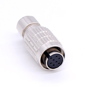 Conector de sensor Hirose Conector HRS circular de enchufe y enchufe de aviación de cámara industrial de 8 y 12 núcleos - Product Image 5