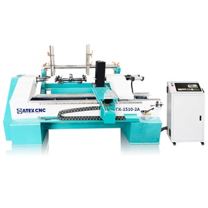 Innovativo tornio automatico di legno di Cnc a doppio asse con il sistema di carico e scarico per l'alta qualità della produzione della stecca della piscina - Product Image 3