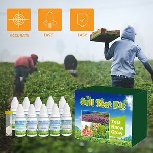 10-in-1 Comprehensive Soil <strong>Testing</strong> Reagent for PH, Nitrogen, Phosphorous and Potash,NPK Soil <strong>Testing</strong> <strong>Kit</strong> - Product Image 4