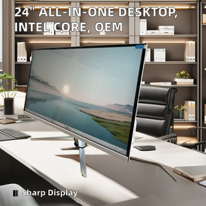 23.8 inch mỏng tất cả trong một <span class=keywords><strong>PC</strong></span> hẹp bezel IPS màn hình 8GB RAM 512GB SSD USB HD-MI RJ45 Wifi cửa sổ 11 cho doanh nghiệp sử dụng - Product Image 6