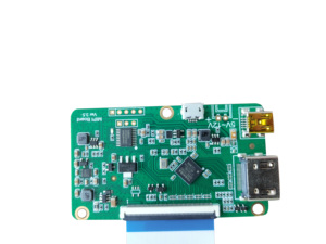 Monitor de pantalla LCD Interfaz RGB de 50 pines Placa de controlador Lcd universal con audio LVDS a HD MI